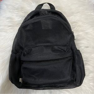 Mint Beis Packable Lightweight Black Backpack